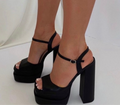 Black diva heel